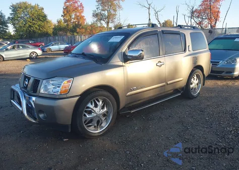 2006 Nissan Armada Se Off-Road from USA, damaged, VIN 5N1AA08B86N738885
